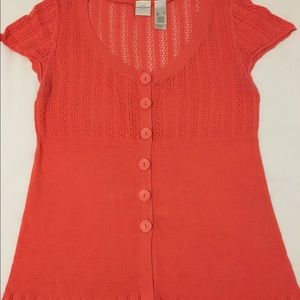 🧵Short Sleeve Cardigan 🧶